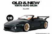 1:18 PORSCHE 911 (997.2) Old & New Tokyo Auto Salon *Resin serie* (2024), green - GT548