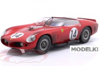 1:18 FERRARI 250 TR61 №14 Winner 12h Sebring  Olivier Gendebien, Phil Hill (1961) - CK100511 (Dirty & Lights Version)