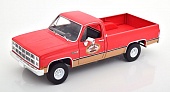 1:18 GMC K-2500 Sierra Grande (1982), rot/braun - 13612