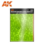 PUNCHING LEAVES SHEETS SET (4 units of A4-size sheets) - AK8147