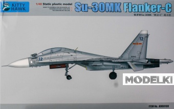 1:48 Сборная модель Su-30MK Flanker-C - KH80169