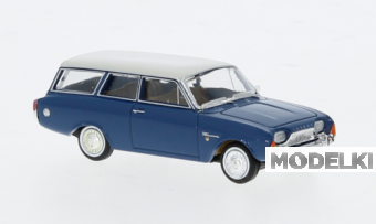 1:87 FORD Taunus P3 Turnier (1964) blue/white - 19479