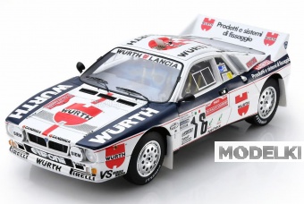 1:18 LANCIA 037 Team Wurth Lancia №16 Rally San Remo (1983) Fabrizio Tabaton - Luciano Tedeschini - 18S1211