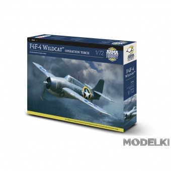 1:72 Сборная модель F4F-4 Wildcat Operation Torch - AH70065