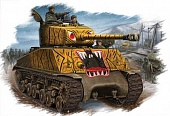 1:48 Сборная модель Танк U.S M4A3E8 TANK Корейская война - 84804