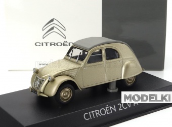1:43 CITROEN 2cv A Cabriolet Closed (1948), Beige - AMC0191105