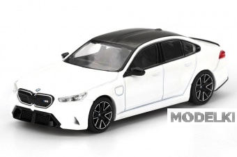 1:64 BMW M5 (G90), Alpine RHD (2025), white - MGT01092R