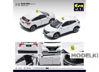 1:64 Honda Vezel *Japan Taxi*, white 2013 - HA20VERN29