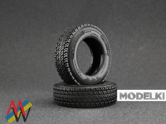 1:43 Резина Michelin X line 315/70 R22,5 (задняя), цена за шт. - XR-181