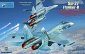 1:48 Сборная модель Su-27 Flanker-B - KH80163