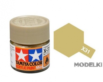 X-31 Titanium Gold (краска акриловая, глянцевый титан золотистый, 10 мл. - 81531