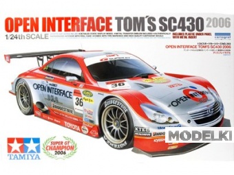 1:24 Сборная модель Lexus Open Interface Tom's SC430 - 24293