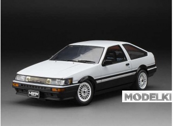 1:24 TOYOTA Corolla Levin (AE86) (1985), white, black - 51001
