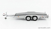 1:87 SCHUCO 2-ASSI CAR TRANSPORTER TRAILER (2024) SILVER - 5187264