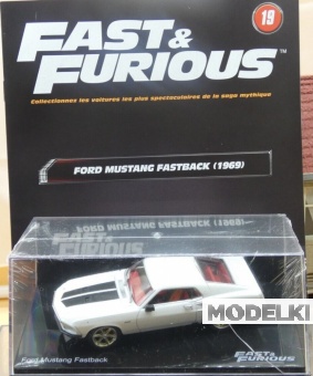 1:43 FORD Mustang Fastback (1969) FAST & FURIOUS (Форсаж) - M4069-19