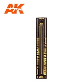 BRASS PIPES 0,6mm, 5 units - AK9105