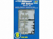 1:350 Сборная модель Американский самолет F-6F Hellcat (палубная авиация) - 06210