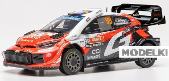 1:43 TOYOTA GR Yaris Rally1 WRC  #99  Toyota Gazoo Racing Safari Rallye Kenia O.Solberg/E.Edmondson (2026) - RAM1039B