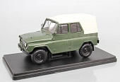 1:24 (Б/У) УАЗ-469Б, Легендарные Советские Автомобили 16, зеленый - LSA016-X2