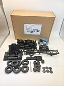1:43 Сборная модель Уральский 6370 шасси (поздний) - KKU0637002