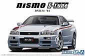 1:24 Сборная модель NISSAN Skyline GT-R R34 Nismo S-Tune '04 - 06607