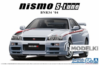 1:24 Сборная модель NISSAN Skyline GT-R R34 Nismo S-Tune '04 - 06607