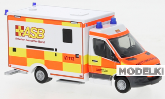 1:87 Wietmarscher Ambulanzfahrze ASB Münch - 76191