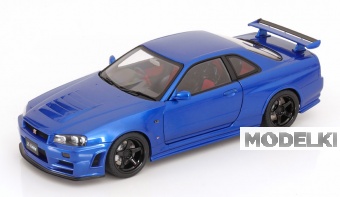 1:18 NISSAN Skyline GT-R (R34) Z-Tune, bluemetallic - 77462