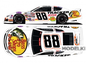 1:64 Chevrolet #88 Connor Hall *Bass Pro Shops*, white 2025 - L882565BPSC4