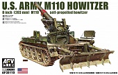 1:35 Сборная модель US M110 203mm Self-Propelled Howitzer - AF35110