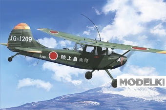 1:32 Сборная модель Самолёт Cessna L-19/O-1 Bird Dog 'Asian service' - 627