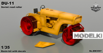 1:35 Сборная модель DU-11 Soviet road roller (RIM) - BM3597