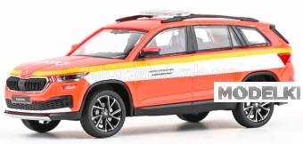 1:43 SKODA Kodiaq FL Fire Brigade Prague (2021) - 041XL