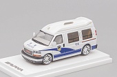 1:64 GMC Savana, white - ARTM001