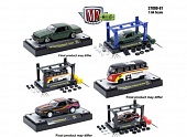 1:64 M2 Machines Model Kit, серия 81, набор из 6 комплектов - 37000-81~6