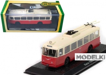 1:72 троллейбус VETRA VBRh 1948 Beige/Red - 7163141