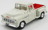 1:24 CHEVROLET Chevy Stepside 5100 Pick-up (1955), White - 73236WH