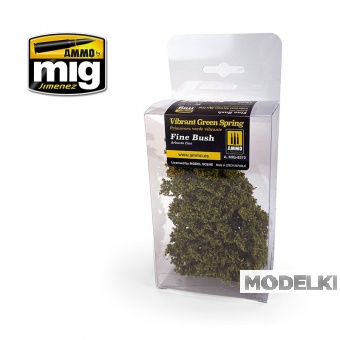 Мелкий кустарник - яркао-зелёный весенний / Fine Bush - Vibrant Green Spring - AMIG8372