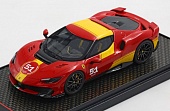 1:43 FERRARI 296 Speciale 499P №51 Le Mans 2024 Livery (2025), red / yellow - BBRC323LM