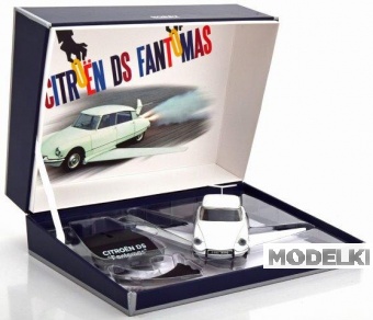 1:43 CITROEN DS из кинофильма 'Fantomas' (1965), white - PM0033