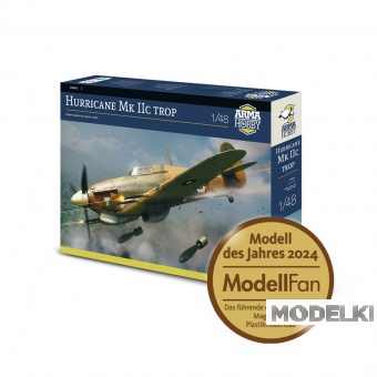 1:48 Сборная модель Hurricane Mk IIc Trop - AH40005
