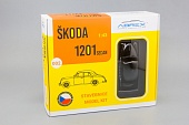 1:43 SKODA 1201 (1956)  - Taxi Black - Model Kit - 711XDD