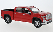 1:24 GMC Sierra 1500 SLT Crew Cab (2019), red - 79361RED