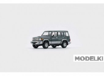 1:64 TOYOTA Land Cruiser LC76, dark grey - BM64B0344rhd