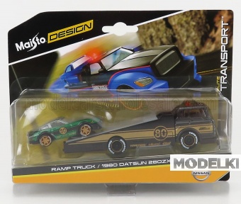 1:64 DATSUN 280ZX N 80 (1980) WITH RUMP TRUCK - 15055-17054G
