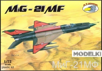 1:72 Сборная модель МиГ-21МФ / Mikoyan-Gurevich MiG-21MF - 72029-X1