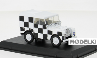 1:43 LAND ROVER Series I, white / black - 43LAN180009