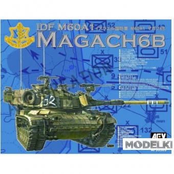 1:35 Сборная модель IDF M60A1 Magach6B - AF35309
