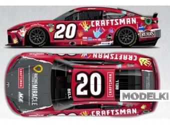 1:64 Toyota Camry XSE #20 Christopher Bell *Craftman/Racing For a Miracle* red/white 2025 - C202561CRFCD