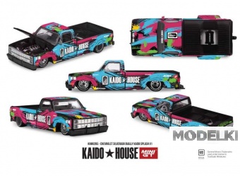 1:64 CHEVROLET Silverado Dually Kaido Splash V1 (1980) - MGTKHMG285